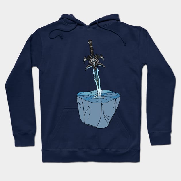 Frostmourne | The Lich King Sword Hoodie by MrDoze